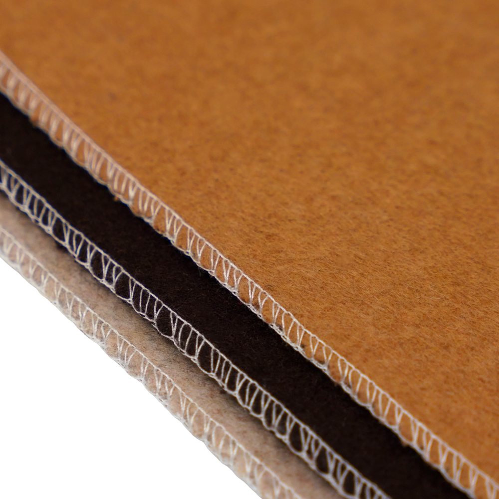 ขนสัตว์ 20%, โพลีเอสเตอร์ 70%, เส้นใยอื่นๆ 10%, 870G/M, สีคาเมล , ผ้าขนสัตว์สองหน้า, ML-110037-9