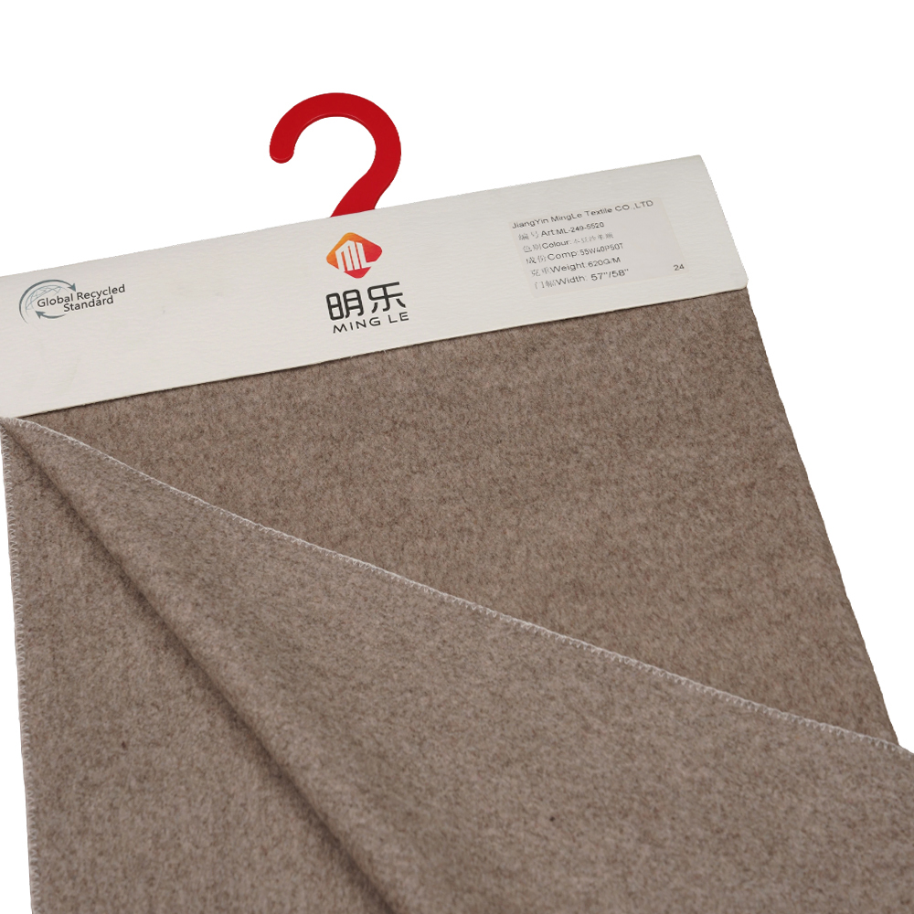 เสื้อคลุมขนสัตว์หน้าเดียวสีทึบ / Melange คืออะไร?